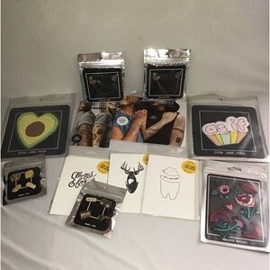 Tattly fake tattoo/fake tattoo & card TwelveNYC Enamel/Collar pins & Patches lot